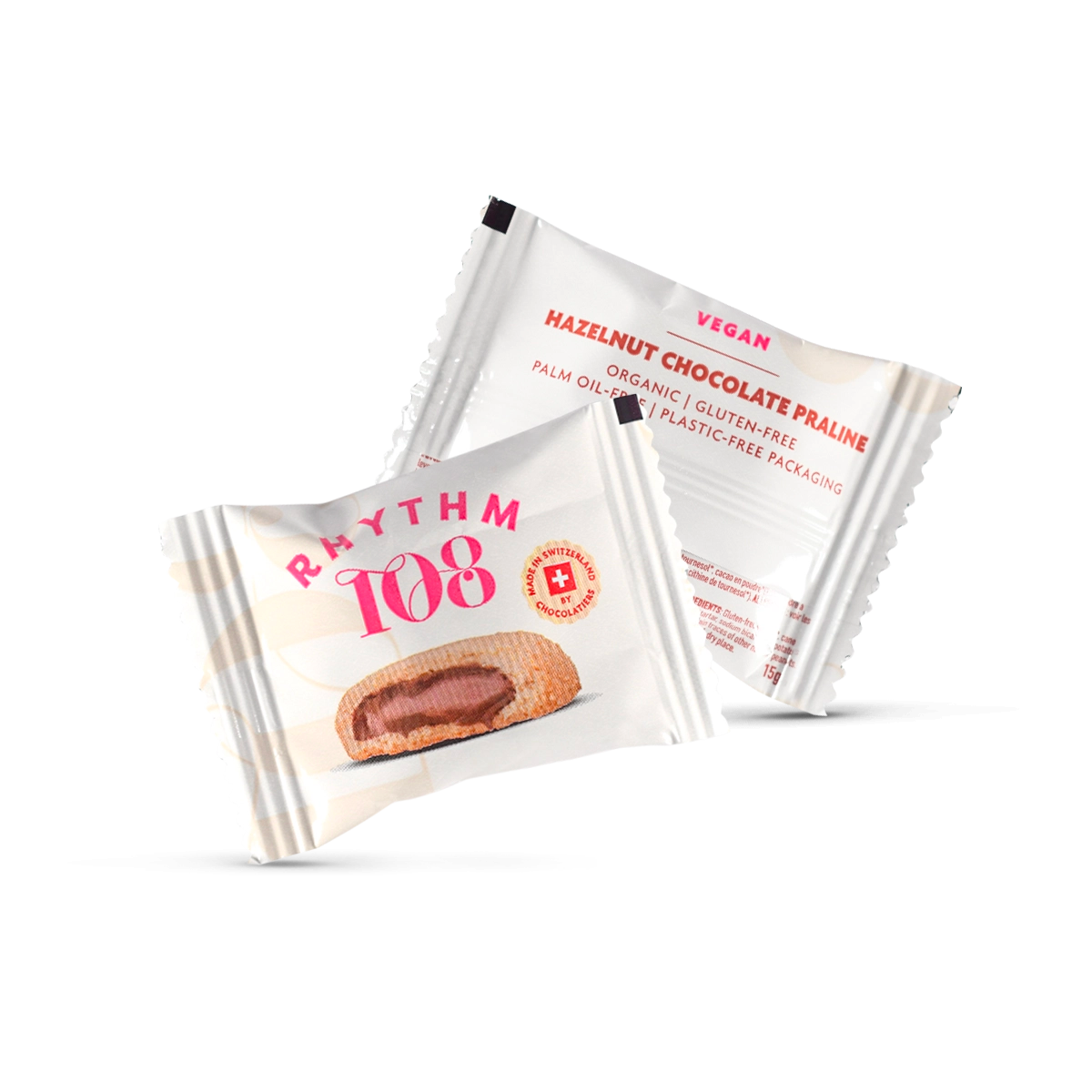 Haselnuss-Schokoladen-Pralinen-Keks einzeln verpackt 15 g