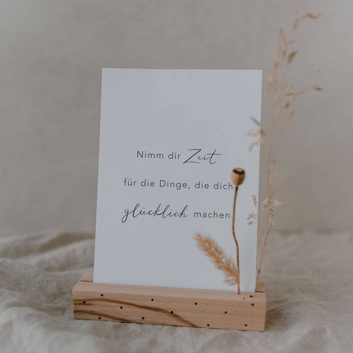Postkarte Nimm dir Zeit (VE = 10 Stück)