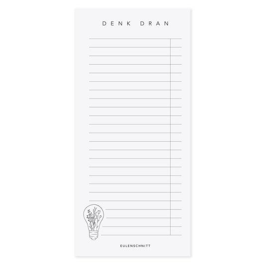Block Denk dran (VE = 10 Stk)