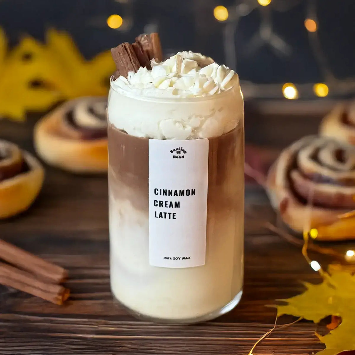 Kerzen-Cocktail Zimtcreme-Latte