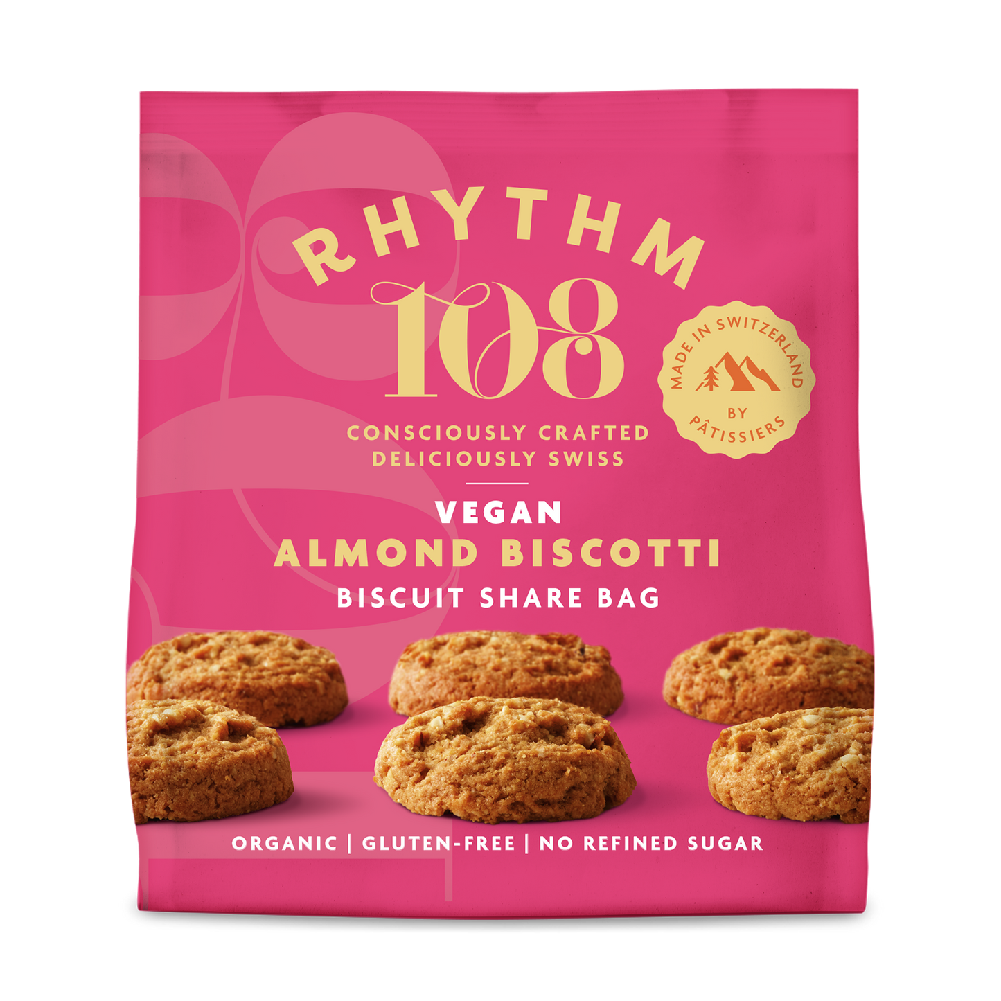 Veganer Mandel-Biscotti im 135 g Anteilspack