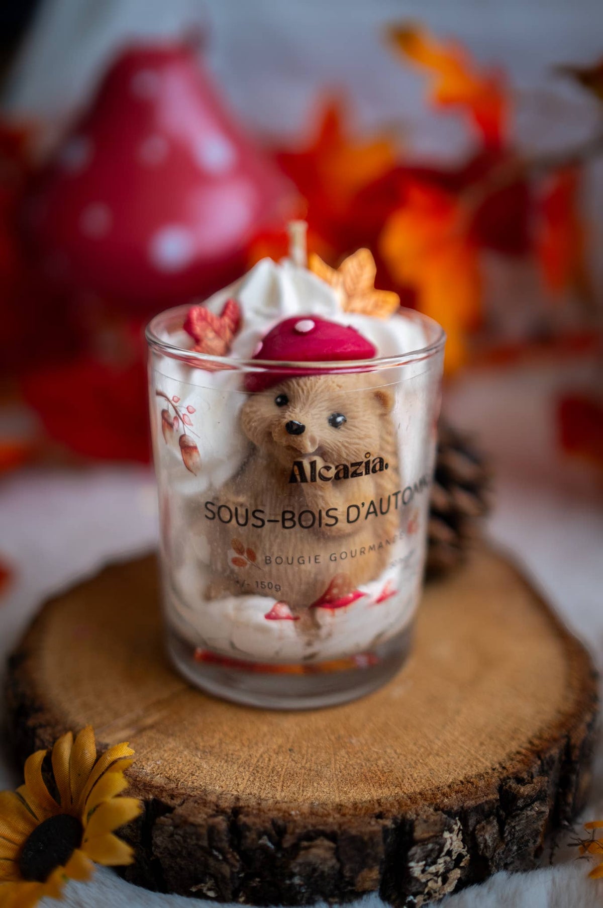 Gourmand-Kerze - Herbstwald
