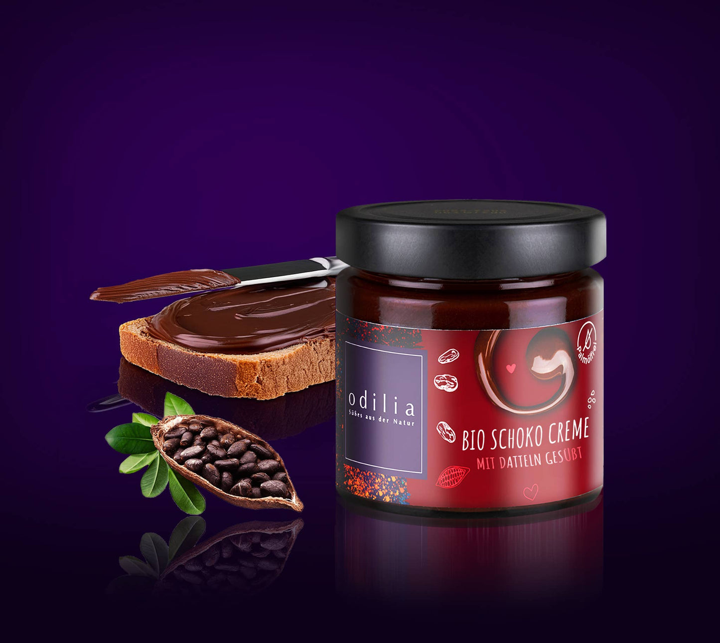 Bio-Dattelschokoladencreme 200 g