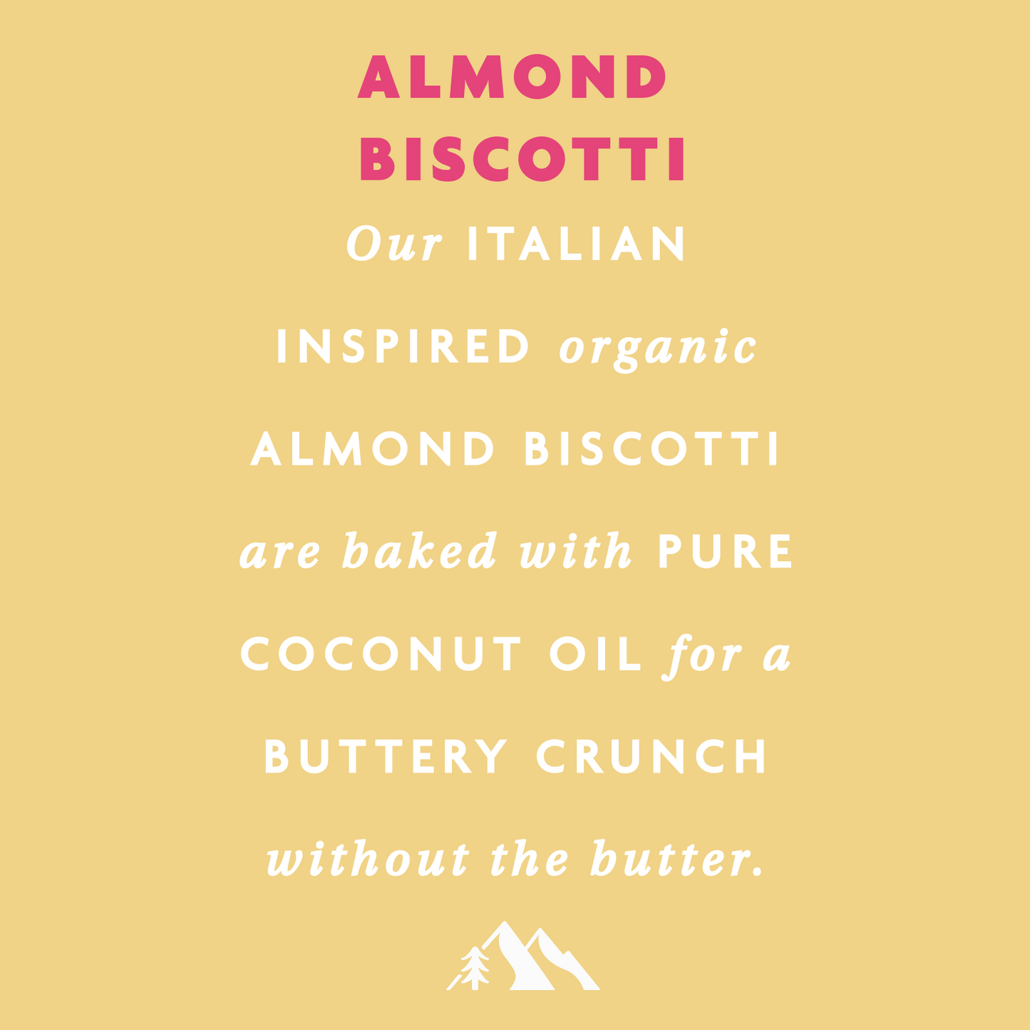 Veganer Mandel-Biscotti im 135 g Anteilspack