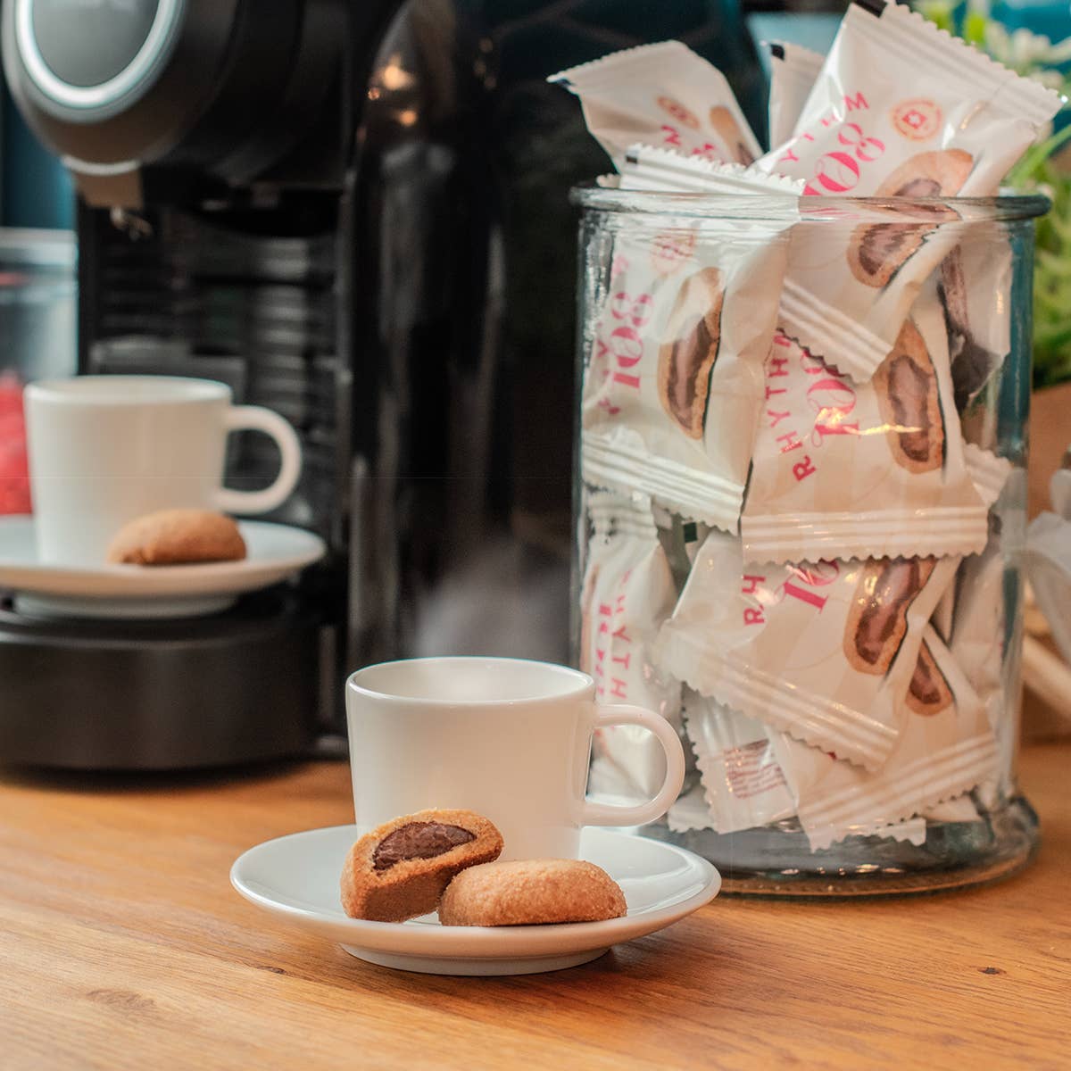 Haselnuss-Schokoladen-Pralinen-Keks einzeln verpackt 15 g