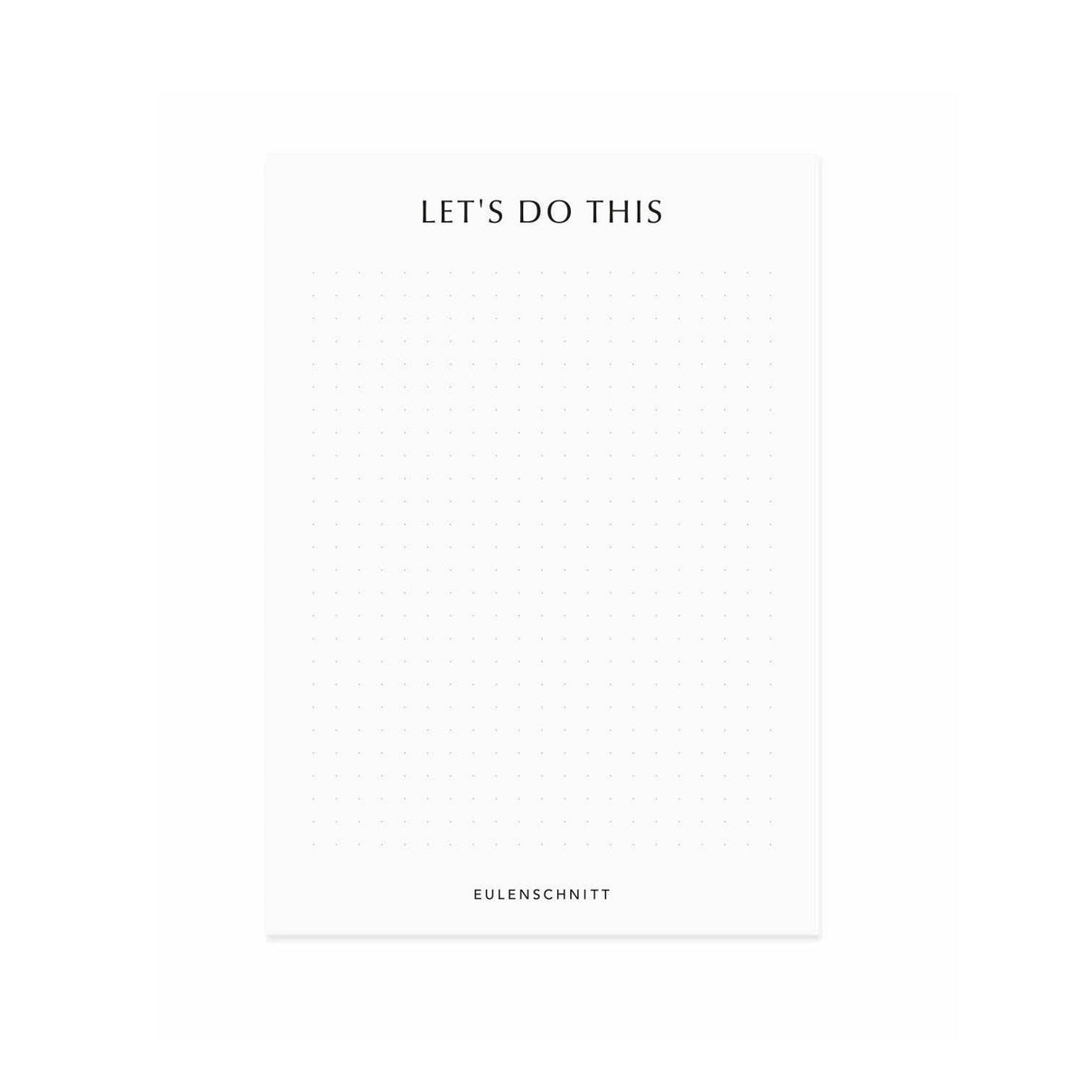 Block Let's do this (VE = 10 Stk)